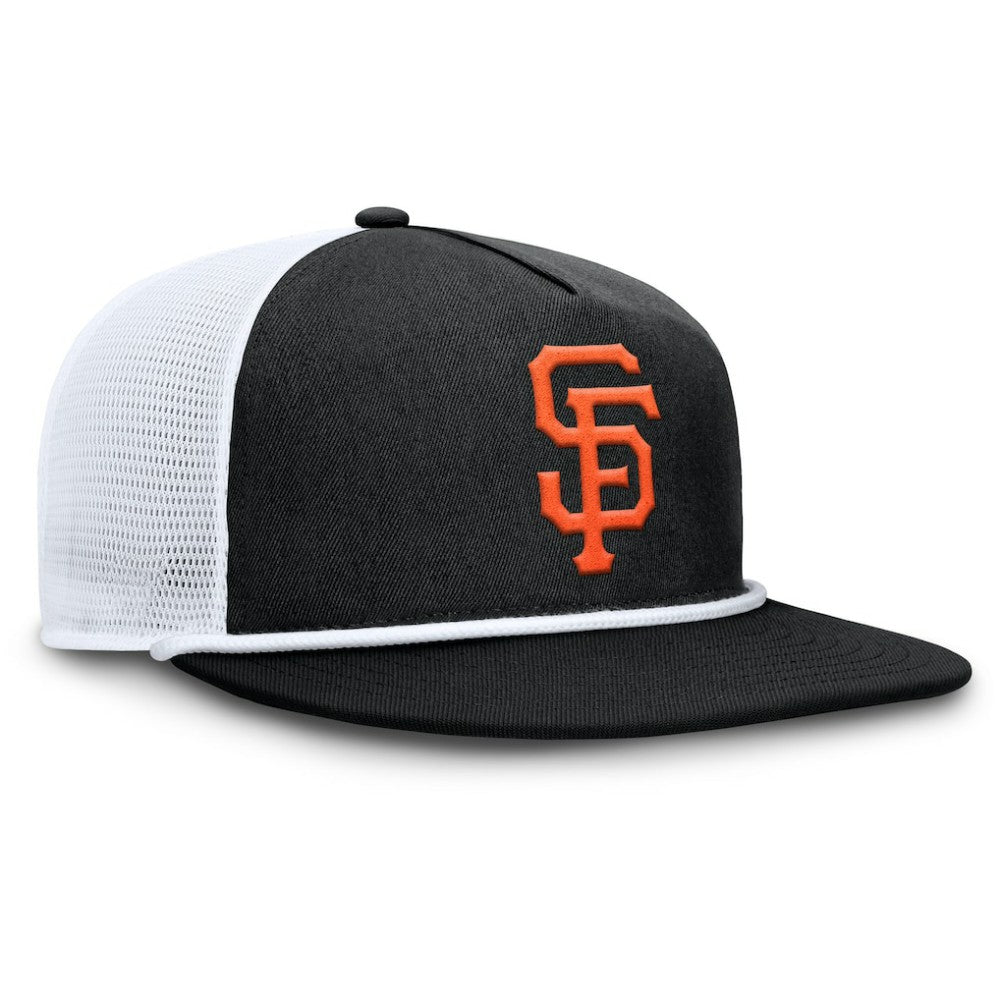 San Francisco Giants Clubhouse Change Up Snapback Hat - Black/White