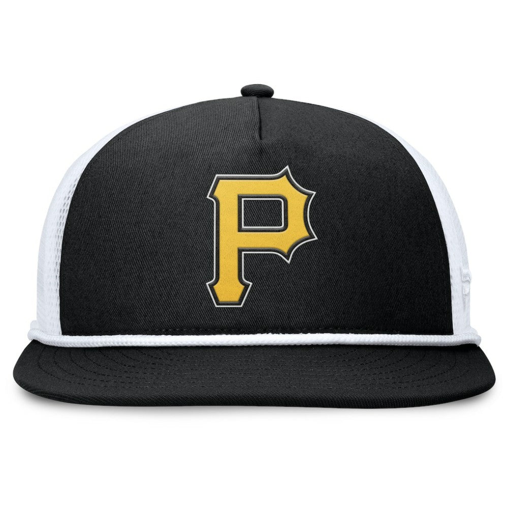 Pittsburgh Pirates Clubhouse Change Up Snapback Hat - Black/White