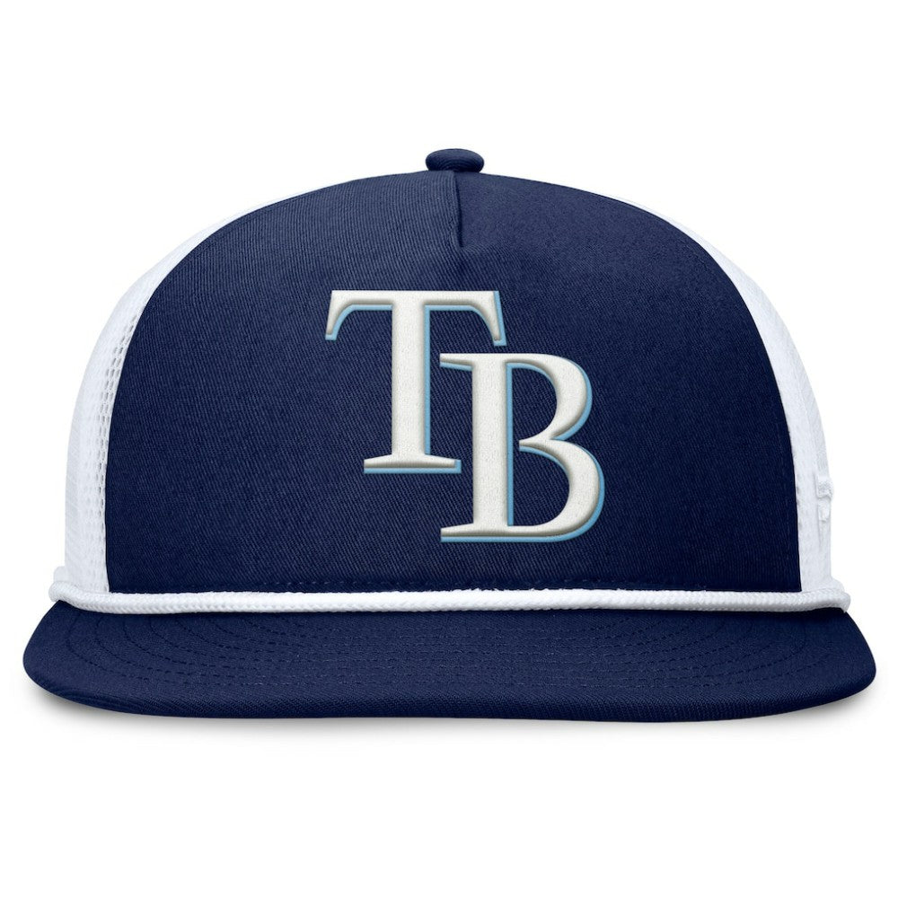Tampa Bay Rays Clubhouse Change Up Snapback Hat - Navy/White