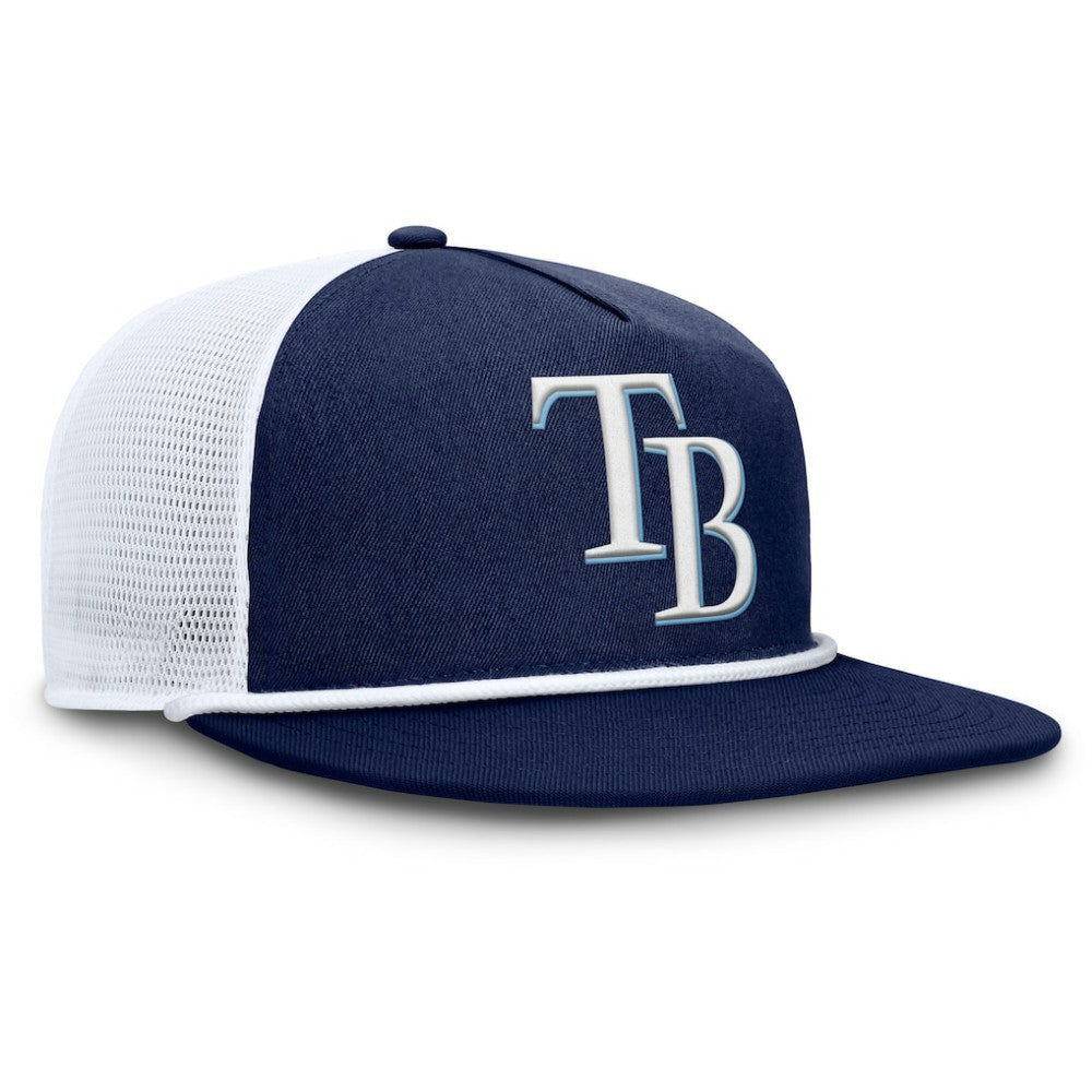 Tampa Bay Rays Clubhouse Change Up Snapback Hat - Navy/White