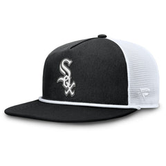 Chicago White Sox Clubhouse Change Up Snapback Hat - Black/White