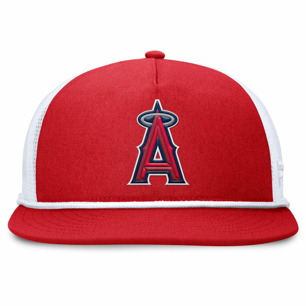 Los Angeles Angels Clubhouse Change Up Snapback Hat - Red/White