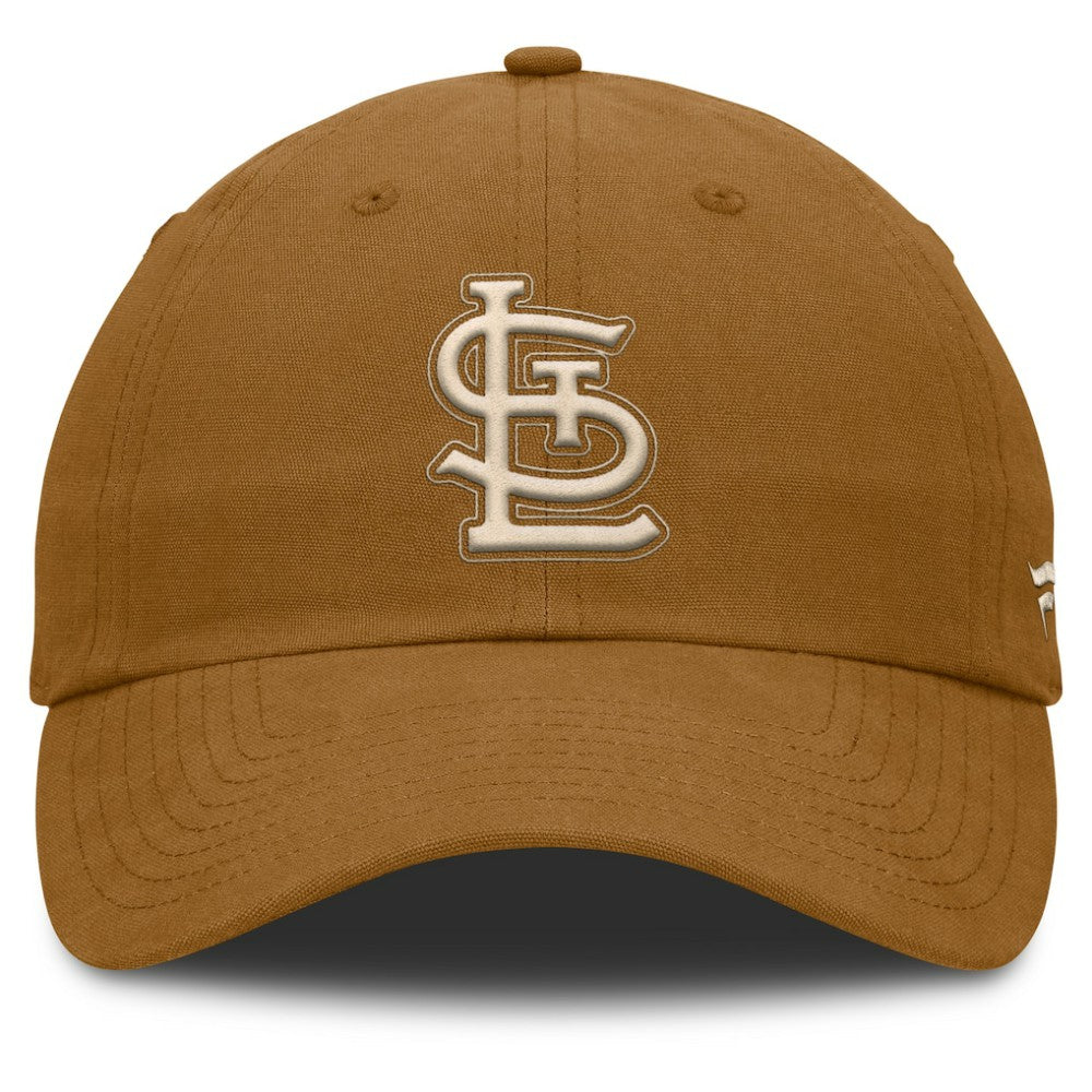 St. Louis Cardinals Act Natural Chopper Adjustable Hat - Brown