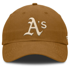 Athletics Act Natural Chopper Adjustable Hat - Brown