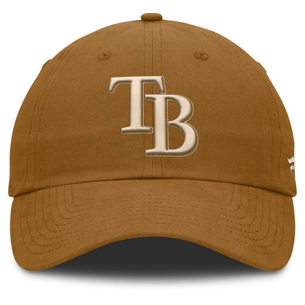 Tampa Bay Rays Act Natural Chopper Adjustable Hat - Brown