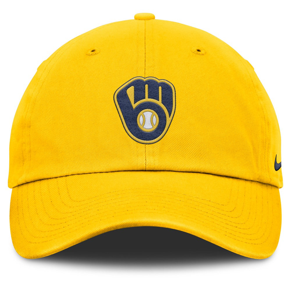 Milwaukee Brewers Club Adjustable Hat - Gold | Nike