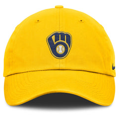 Milwaukee Brewers Club Adjustable Hat - Gold | Nike