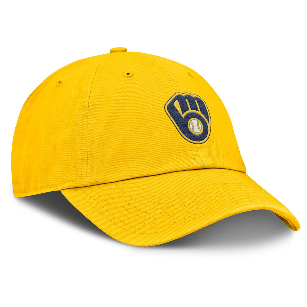 Milwaukee Brewers Club Adjustable Hat - Gold | Nike