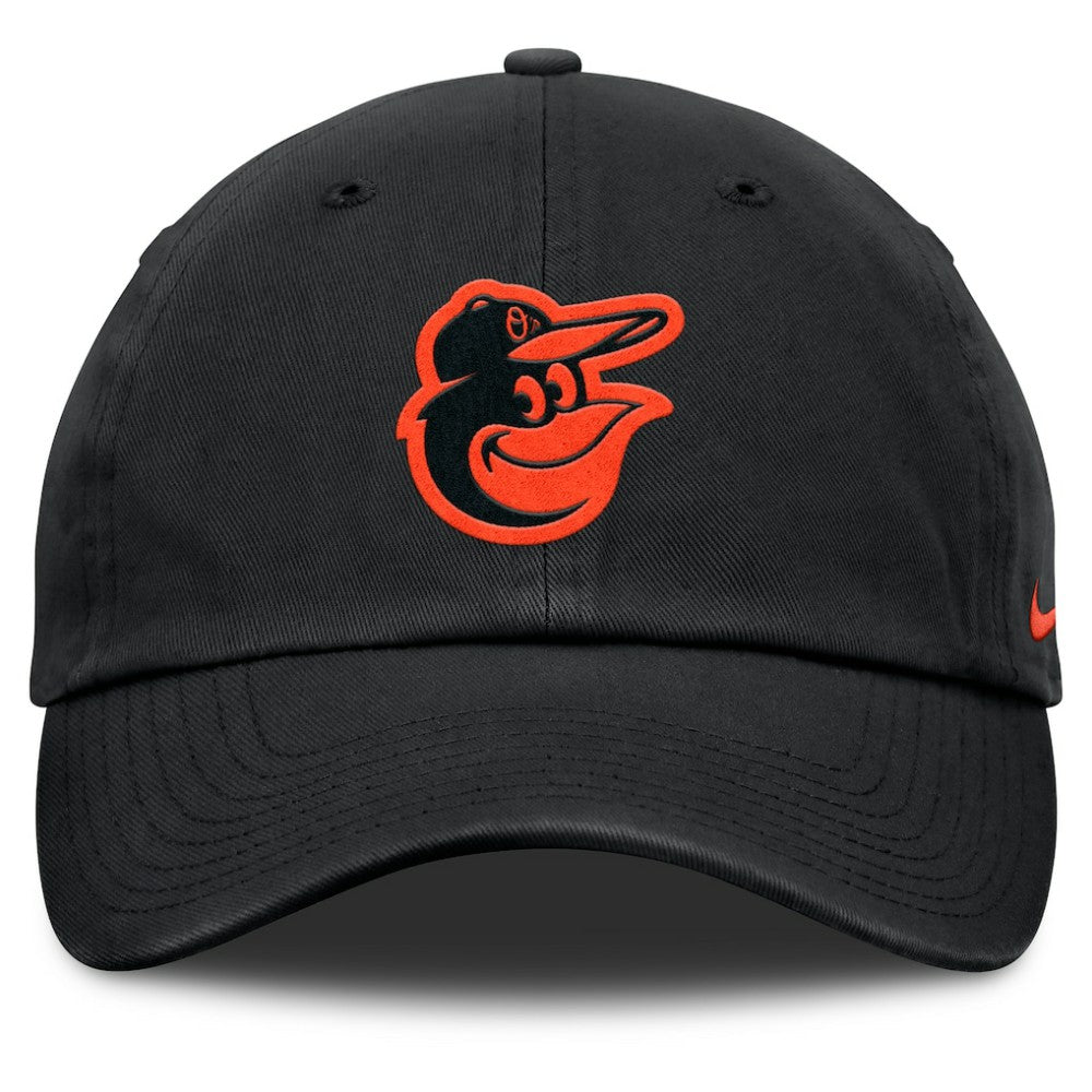 Baltimore Orioles Club Adjustable Hat - Black | Nike