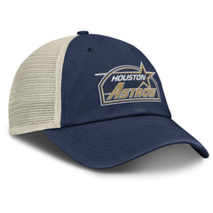 Houston Astros Cooperstown Collection Club Trucker Adjustable Hat - Navy/Natural | Nike