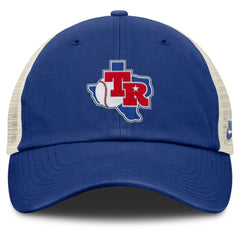 Texas Rangers Cooperstown Collection Club Trucker Adjustable Hat - Royal/Natural | Nike
