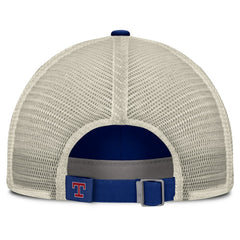 Texas Rangers Cooperstown Collection Club Trucker Adjustable Hat - Royal/Natural | Nike