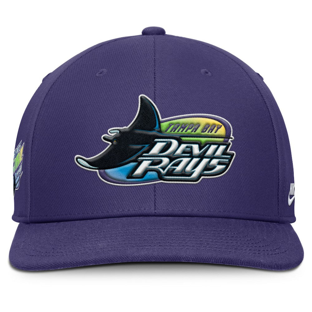 Tampa Bay Rays Pro Performance Snapback Hat - Purple | Nike