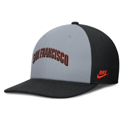 San Francisco Giants Pro Performance Snapback Hat - Gray/Black | Nike