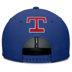 Texas Rangers Pro Performance Snapback Hat - Gray/Royal | Nike