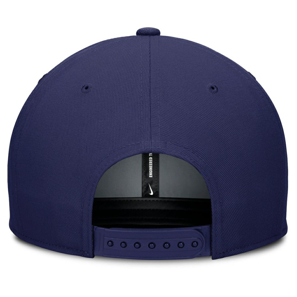 Atlanta Braves Pro Performance Snapback Hat - Navy | Nike