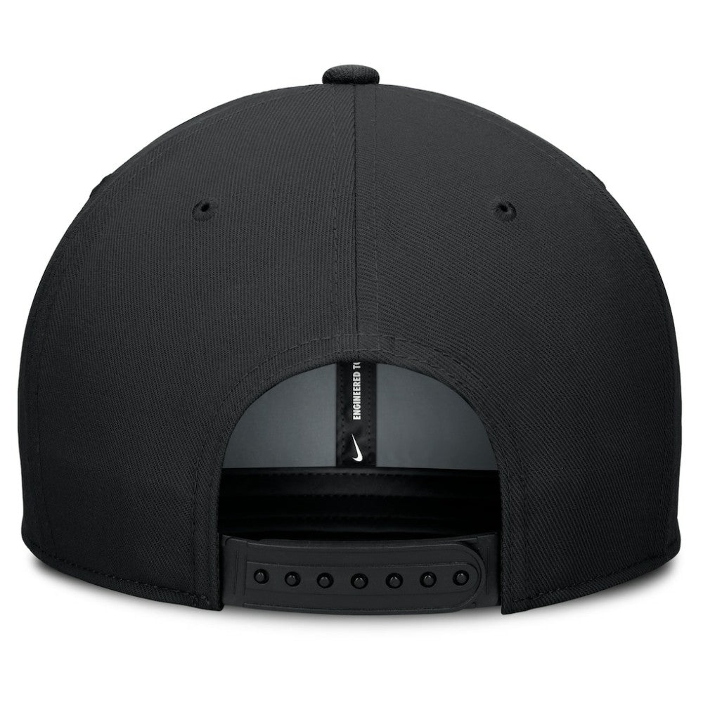San Francisco Giants Pro Performance Snapback Hat - Black | Nike