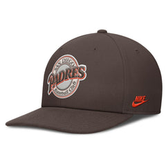 San Diego Padres Pro Performance Snapback Hat - Brown | Nike