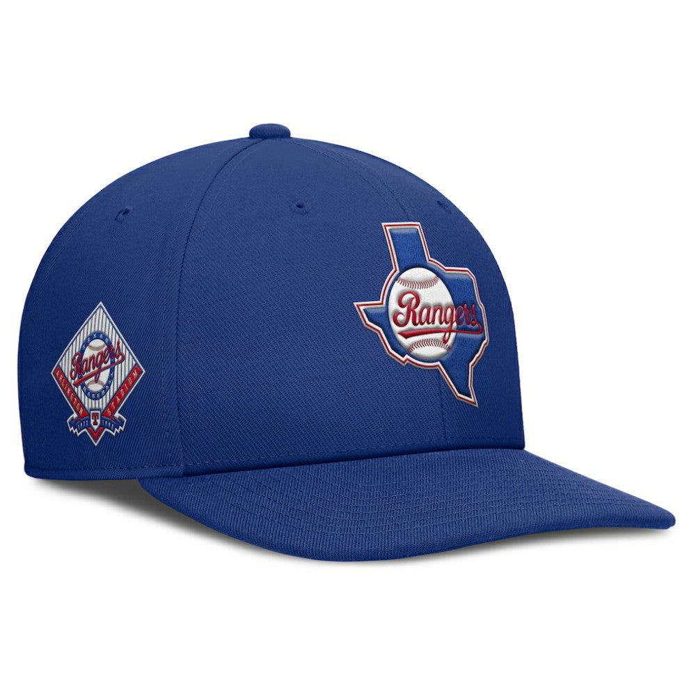 Texas Rangers Pro Performance Snapback Hat - Royal | Nike