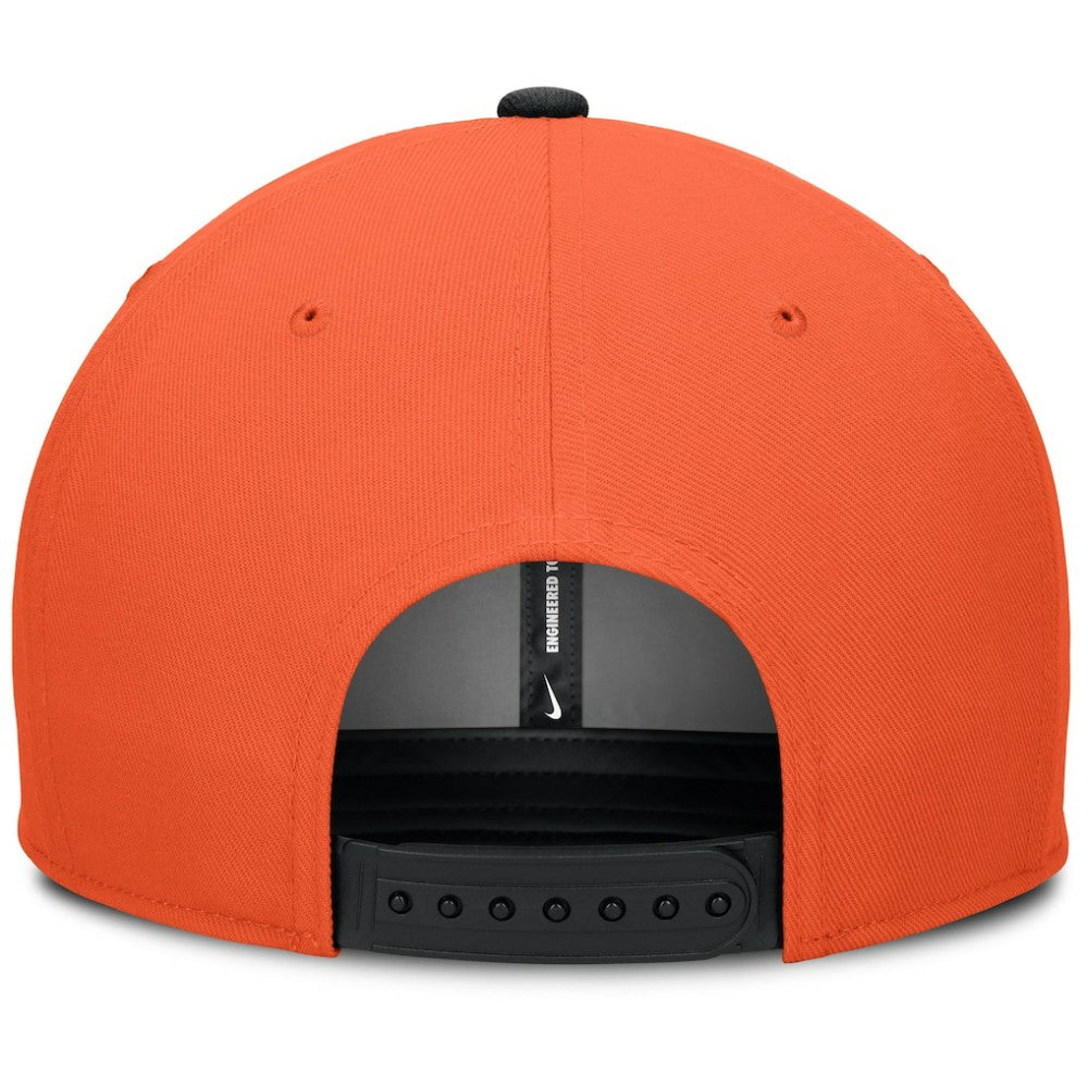 San Francisco Giants 2025 City Connect Pro Performance Snapback Hat - Orange | Nike
