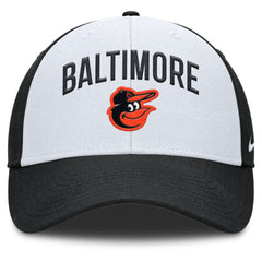 Baltimore Orioles Club Performance Adjustable Hat - White/Black | Nike