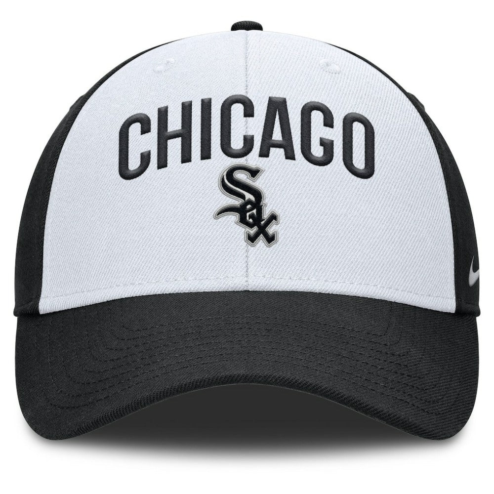 Chicago White Sox Club Performance Adjustable Hat - White/Black | Nike