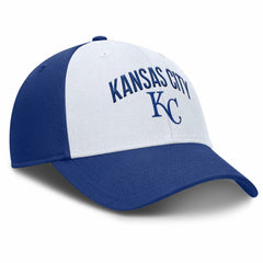 Kansas City Royals Club Performance Adjustable Hat - White/Royal | Nike