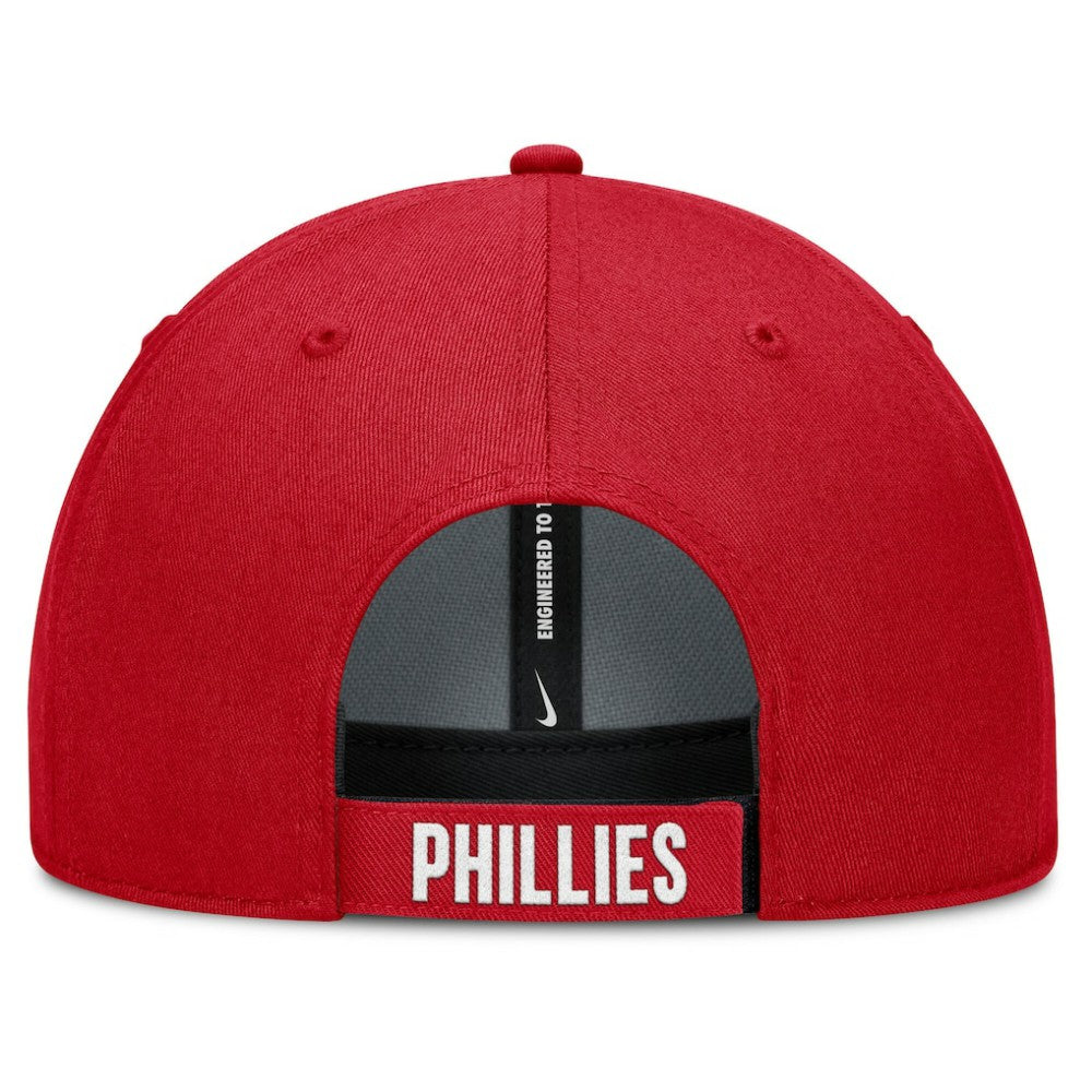Philadelphia Phillies Club Performance Adjustable Hat - White/Red | Nike