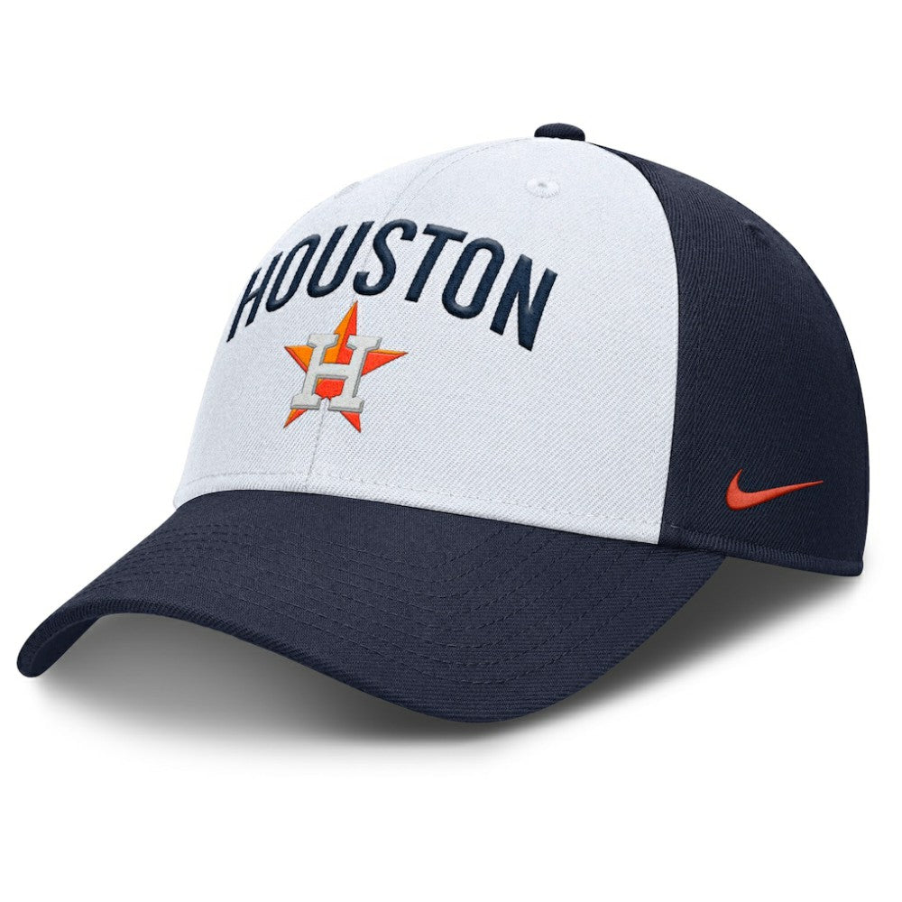 Houston Astros Club Performance Adjustable Hat - White/Navy | Nike