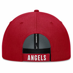 Los Angeles Angels Club Performance Adjustable Hat - White/Red | Nike