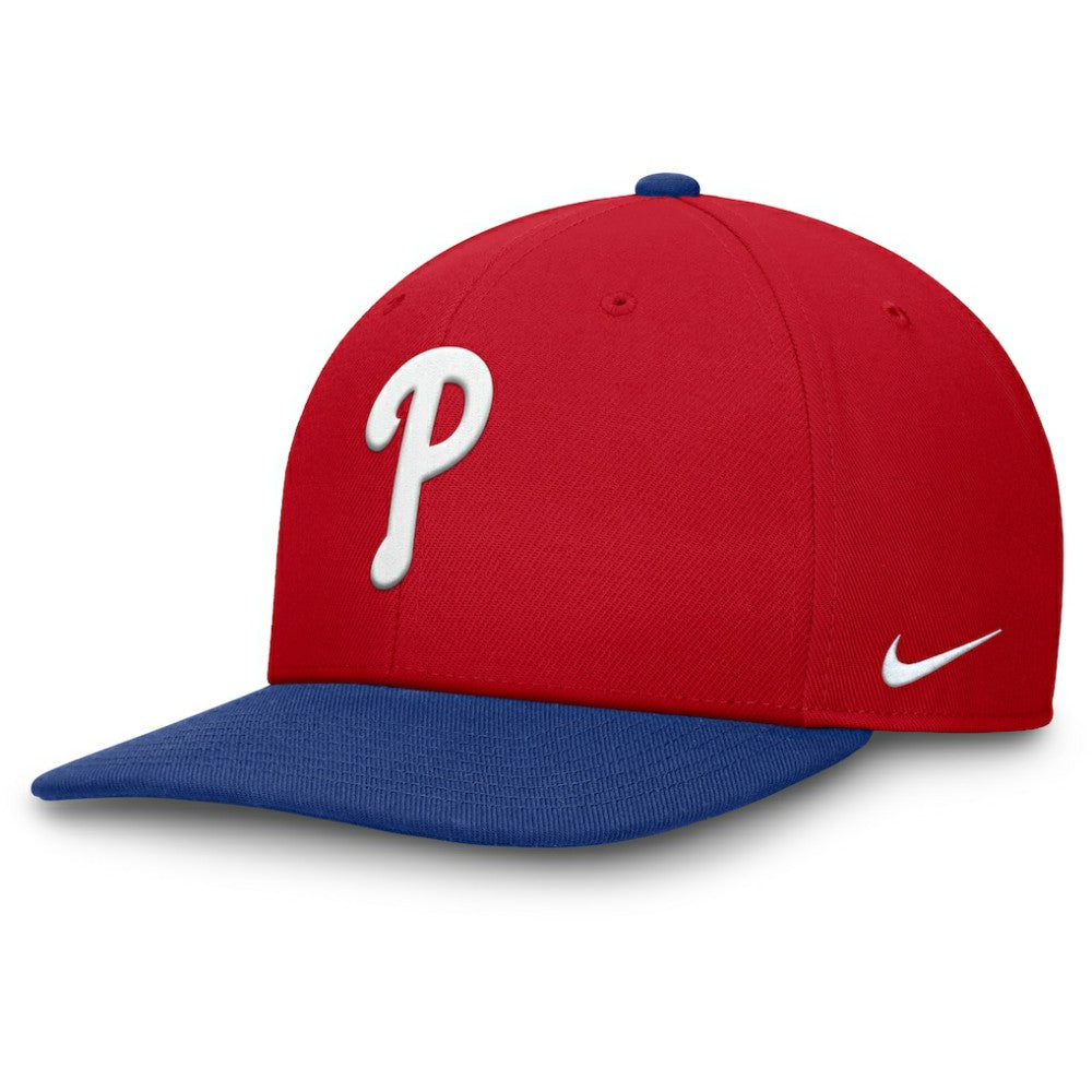 Philadelphia Phillies Pro Performance Snapback Hat - Red/Royal | Nike