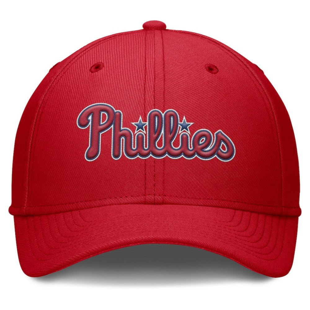 Philadelphia Phillies Rise Performance Flex Hat - Red | Nike