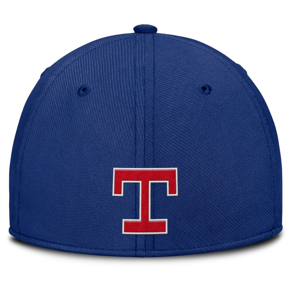 Texas Rangers Rise Swoosh Performance Flex Hat - Gray/Royal | Nike