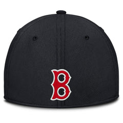 Boston Red Sox Rise Swoosh Performance Flex Hat - Gray/Navy | Nike