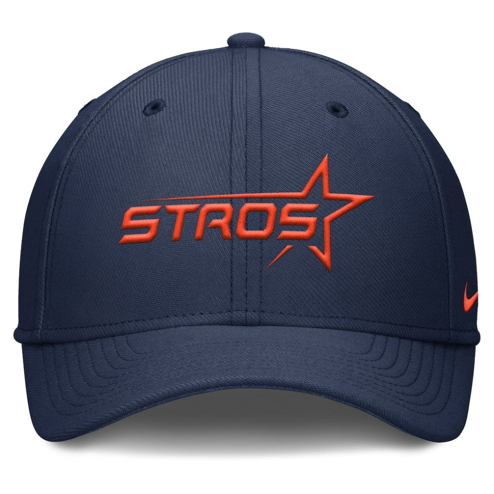 Houston Astros 2025 City Connect Rise Swoosh Performance Flex Hat - Navy | Nike