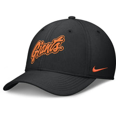 San Francisco Giants 2025 City Connect Rise Swoosh Performance Flex Hat - Black | Nike