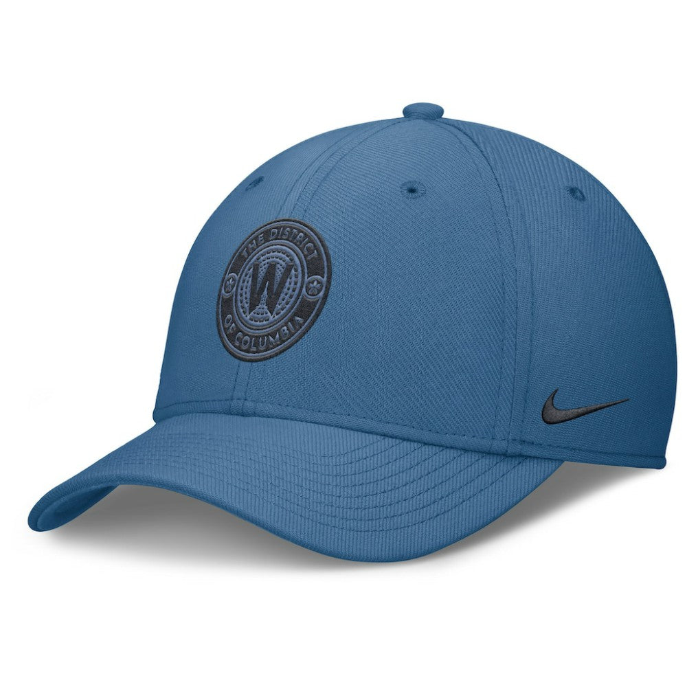 Washington Nationals 2025 City Connect Rise Swoosh Performance Flex Hat - Blue | Nike