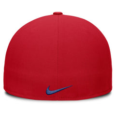 Philadelphia Phillies Wordmark Dri-FIT Round Bill True Fitted Hat - Red | Nike