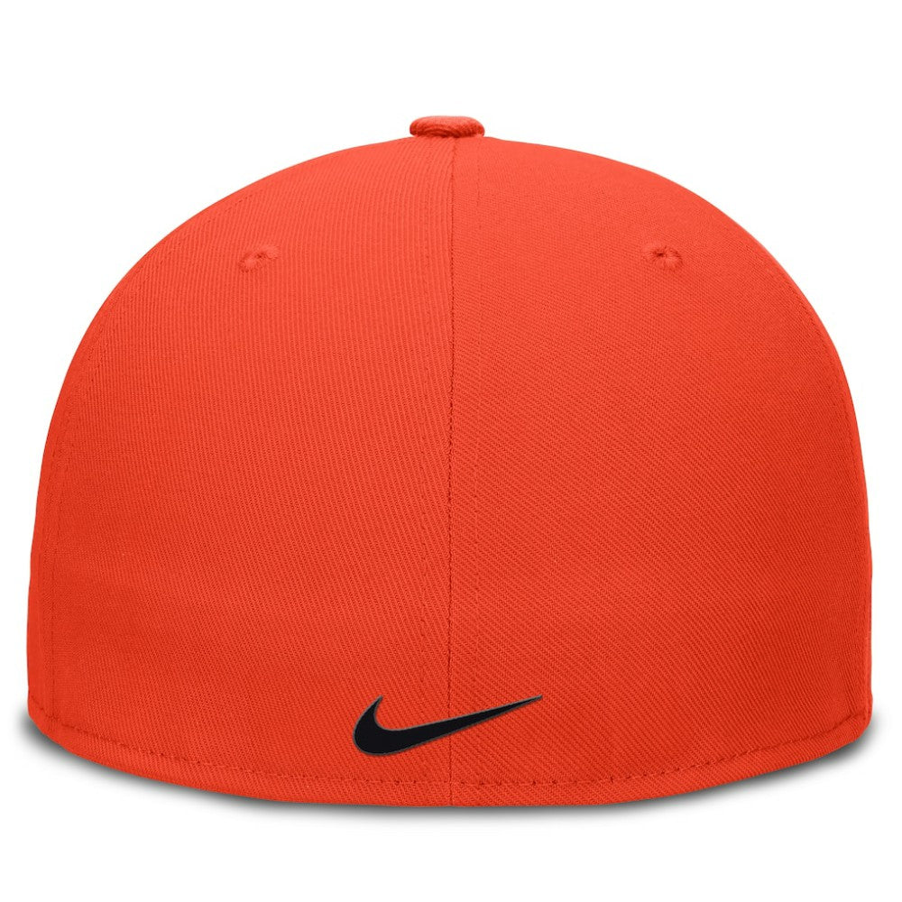 San Francisco Giants Wordmark Dri-FIT Round Bill True Fitted Hat - Orange | Nike