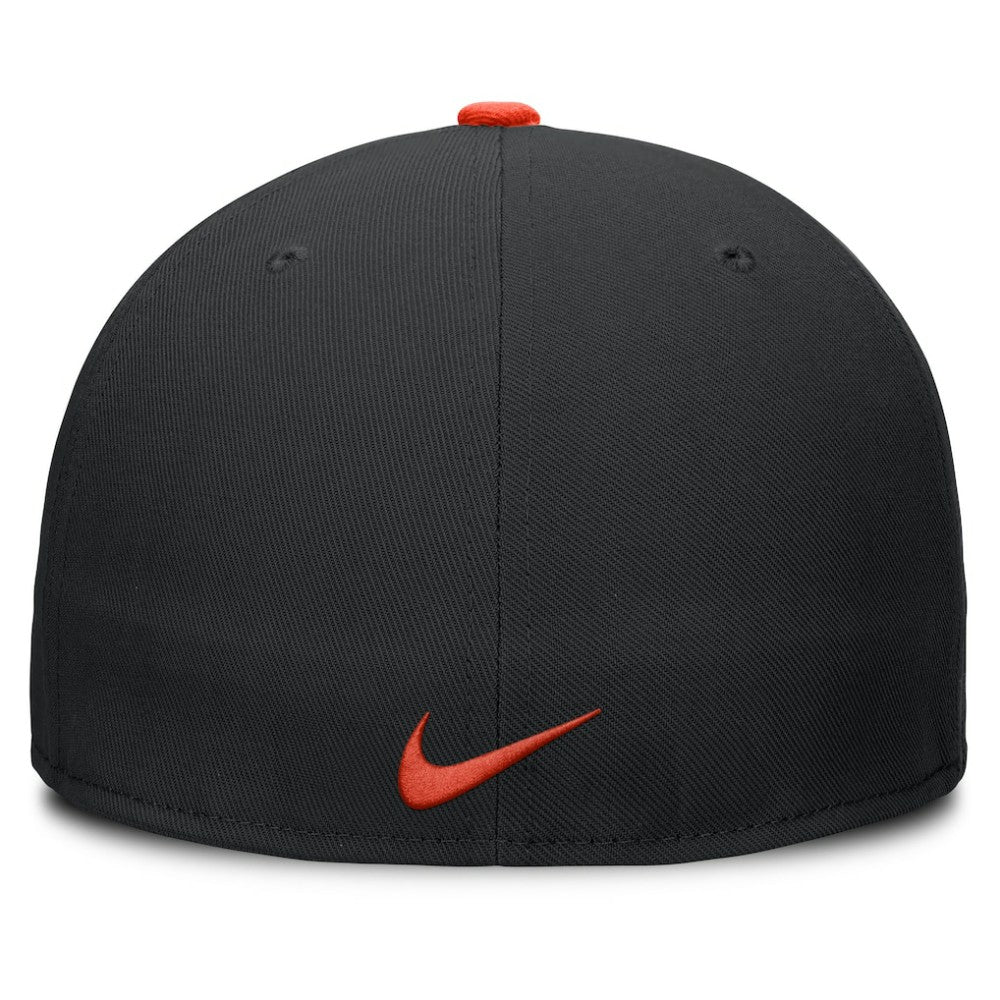 Baltimore Orioles Primetime Dri-FIT Round Bill True Fitted Hat - Black | Nike