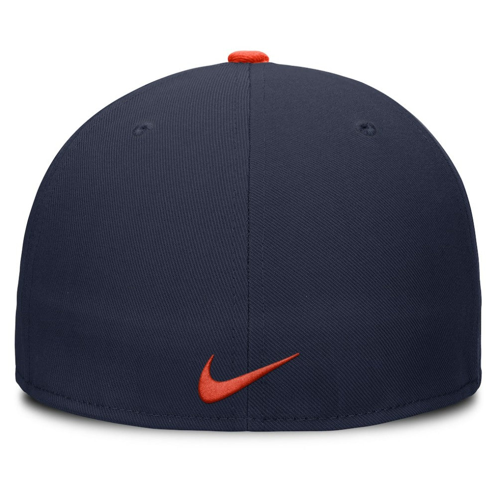 Houston Astros Primetime Dri-FIT Round Bill True Fitted Hat - Navy | Nike