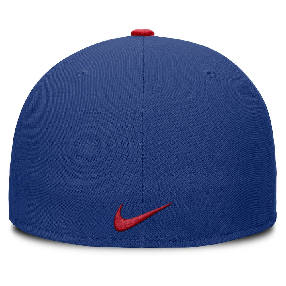 Texas Rangers Primetime Dri-FIT Round Bill True Fitted Hat - Royal | Nike