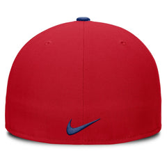 Philadelphia Phillies Primetime Dri-FIT Round Bill True Fitted Hat - Red | Nike