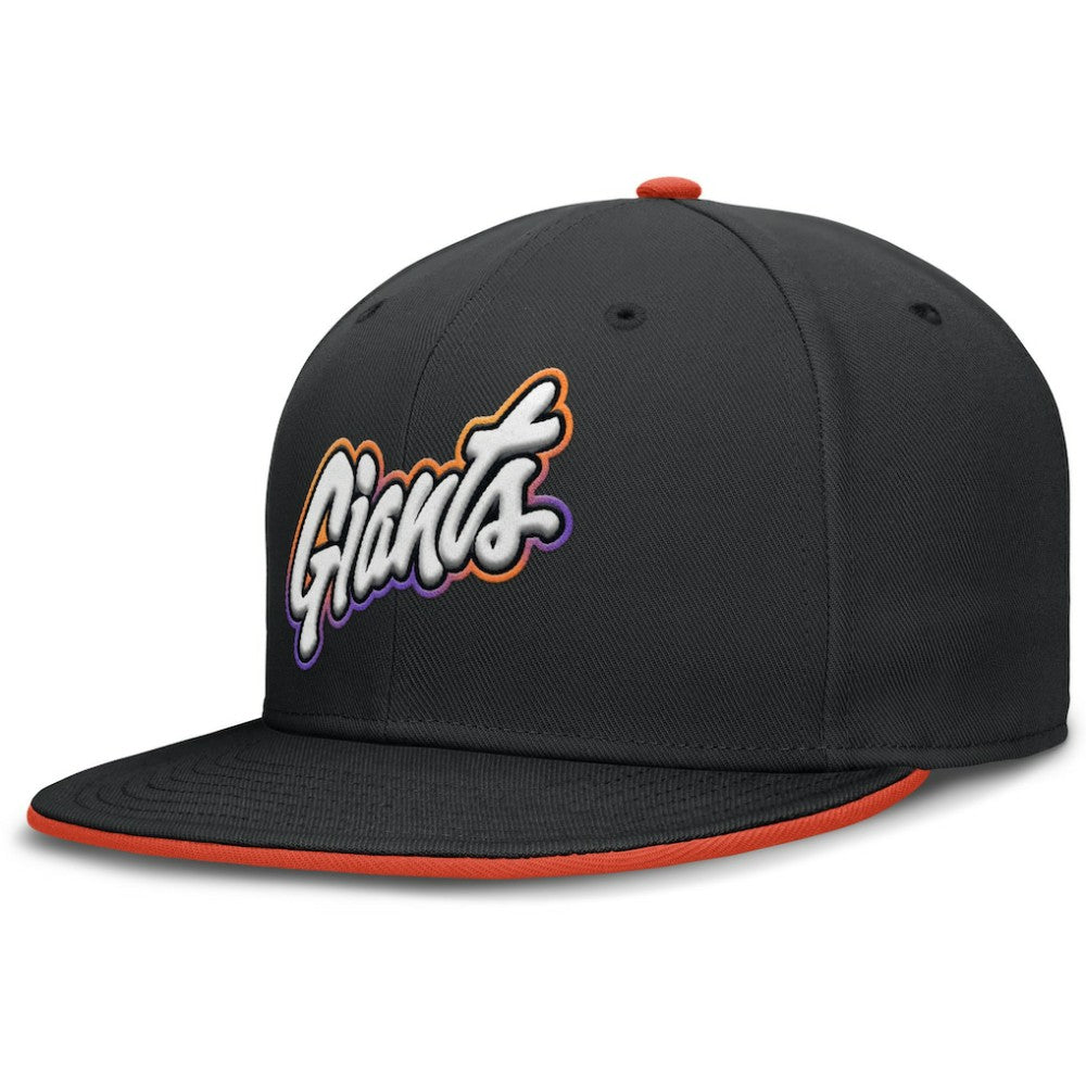 San Francisco Giants 2025 City Connect True Performance Fitted Hat - Black | Nike