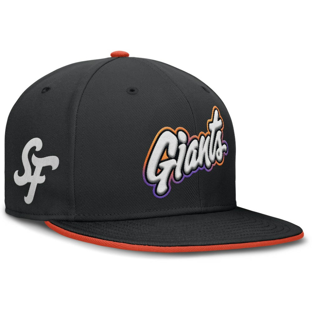San Francisco Giants 2025 City Connect True Performance Fitted Hat - Black | Nike
