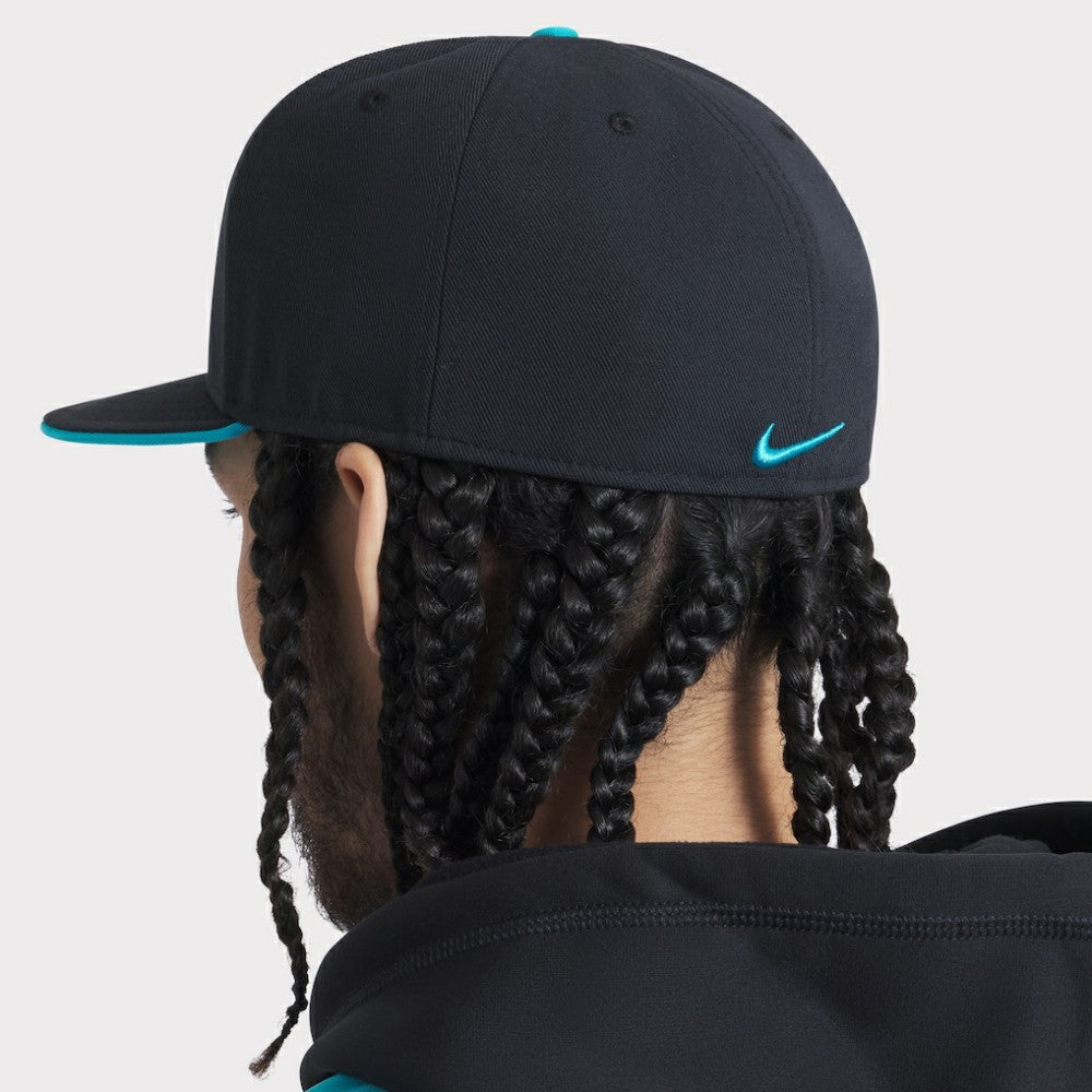 Miami Marlins 2025 City Connect Performance Fitted Hat - Black | Nike