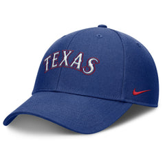 Texas Rangers Rise Gaberdine Adjustable Hat - Royal | Nike