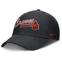 Atlanta Braves Rise Gaberdine Adjustable Hat - Navy | Nike