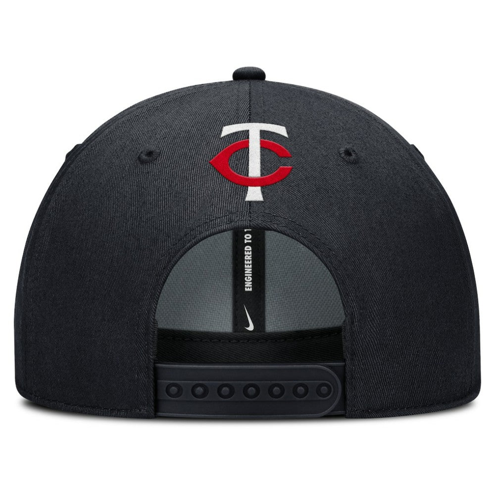 Minnesota Twins Rise Gaberdine Adjustable Hat - Navy | Nike