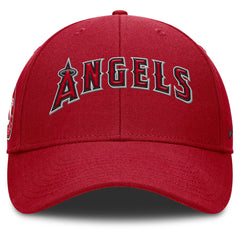 Los Angeles Angels Rise Gaberdine Adjustable Hat - Red | Nike